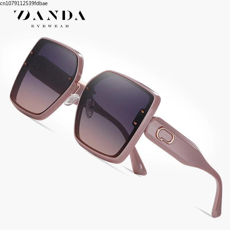 Fashion box polarized sunglasses