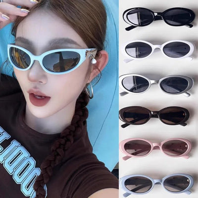 Fashion Oval Shape Sunglasses