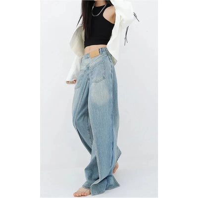 Y2k Vintage High Waist Baggy