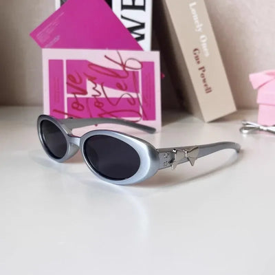 Fashion Oval Shape Sunglasses