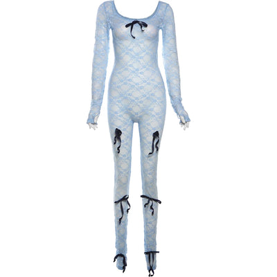 Weird Puss See Through Jumpsuit