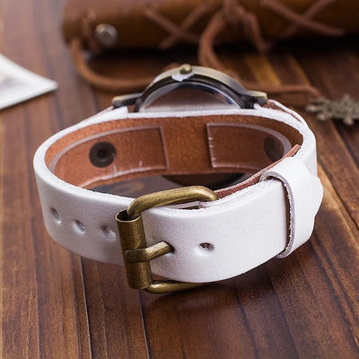 Vintage Cow Leather Bracelet