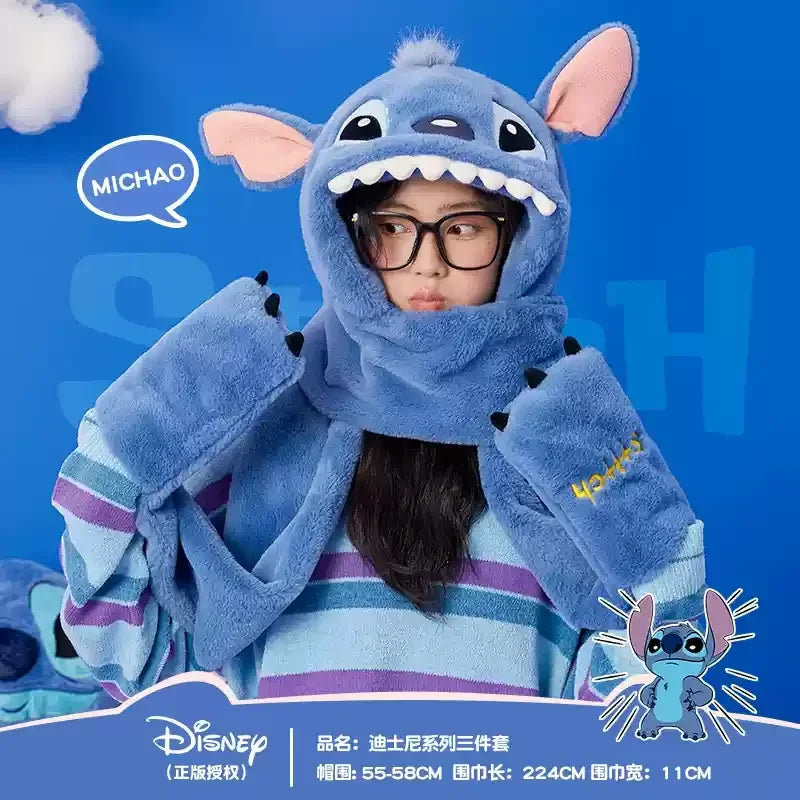 Stitch Hat, Scarf and Gloves