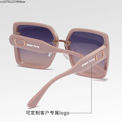 Fashion box polarized sunglasses