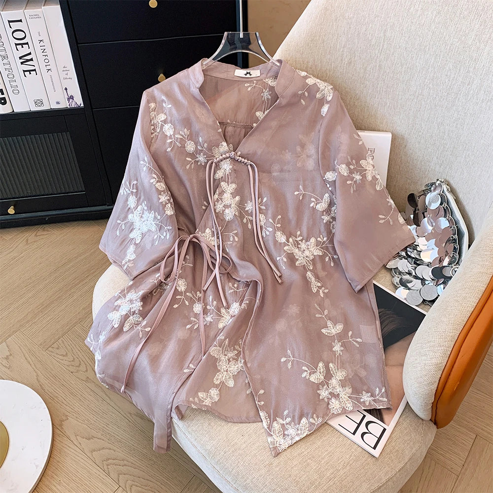 Women's dress Summer Casual Chiffon