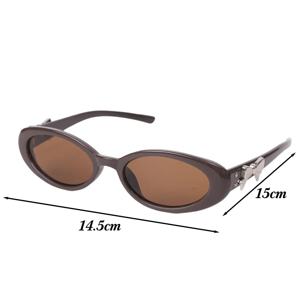 Fashion Oval Shape Sunglasses