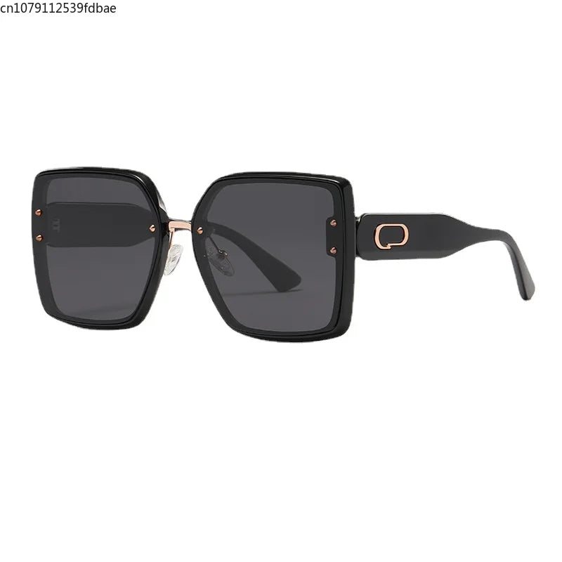 Fashion box polarized sunglasses