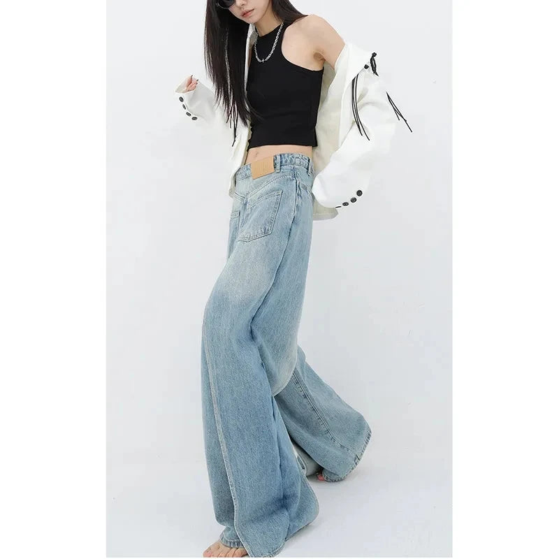 Y2k Vintage High Waist Baggy