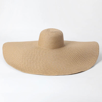 25cm Wide Brim Straw Hats